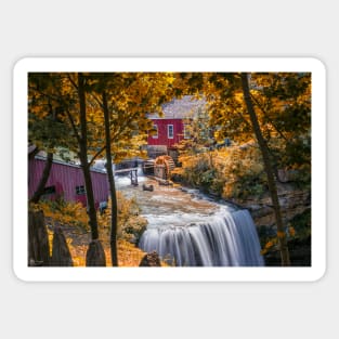 Morning Star Mill Fall Sticker